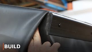 BUILD  Firestone EPDM Rubber Cover Roofing Installation [upl. by Glassco558]