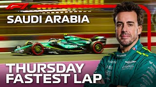 Alonsos Fastest Lap  Thursday  FP2 2024 Saudi Arabian Grand Prix [upl. by Onilegna872]