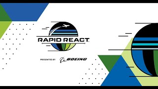 2022 Kickoff Broadcast  RAPID REACT presented by The Boeing Company [upl. by Ophelia]