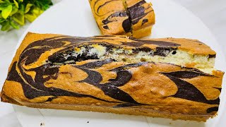 Marble Cake Recipe  How to make Super Moist Marble Cake  Suffa’s Kitchen [upl. by Calandra]