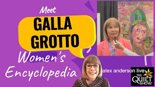 Alex Anderson LIVE  Galla Grotto  The Womens Encyclopedia [upl. by Enytsirhc852]