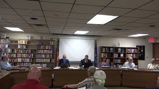 Oscoda Board Meeting 20200713 [upl. by Necaj]