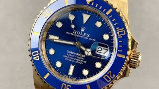 Rolex Submariner Date 41mm 126618LB Rolex Watch Review [upl. by Vernice]