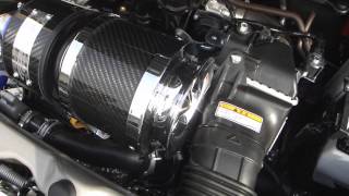 SUZUKI WAGON R STINGRAY  MAZDA FLAIR CUSTOM STYLE TURBO CARBON CHAMBER AIR INTAKE [upl. by Einniw]