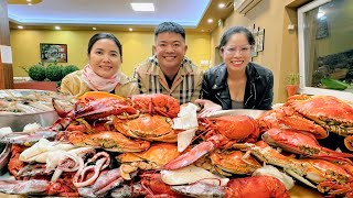 ULTIMATE SEAFOOD IN CZECH REPUBLIC  Lobsters and giant crabs incredibly delicious  SAPA TV [upl. by Carolee]