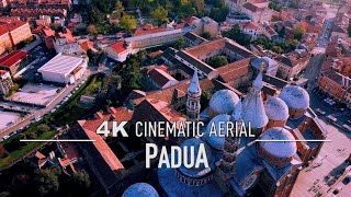 PADUA 🇮🇹 Drone Aerial 4K 2024  Padova ITALY Italia Ultra HD [upl. by Placido]