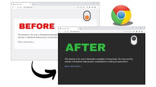 How to Force Dark Mode on ALL Websites 2024  Google Chrome [upl. by Yeldnarb298]