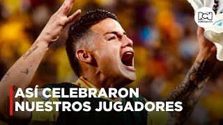 A ritmo de reggaeton así celebraron los jugadores de la Selección Colombia su triunfo [upl. by Renwick]