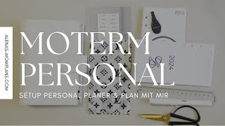 Plan mit mir  Personal Size Planer  SETUP [upl. by Johnathan]