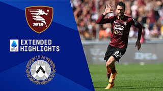 Salernitana vs Udinese Extended Highlights  Serie A  CBS Sports Golazo [upl. by Dnalro]