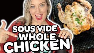 How To Sous Vide A Whole Chicken  Step By Step Guide [upl. by Mojgan]