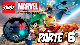 LEGO Marvel Super Heroes Guía  Minikits Parte 6  Mision 6 [upl. by Alleras]