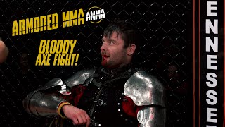 Armored MMA John Stegmeier v Andrew McCabe Axe Profight Middle Weight [upl. by Campbell]