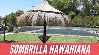 Sombrillas Para Jardin 🏖️ De Madera 【Hawaianas】 ⛱️ [upl. by Ttcos]