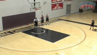 AAU Coaching Girls Basketball Series Post Player Skill Development [upl. by Kalfas828]