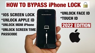 How to Unlock iPhone Screen and Apple ID When You Forgot Password  iPhone Unlock 2022 [upl. by Connie]