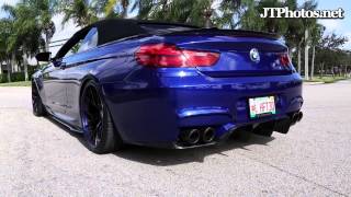 Vorsteiner BMW M6 with Akrapovic exhaust [upl. by Norm370]