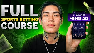 Beginners Guide to Sports Betting in 2024 FREE COURSE [upl. by Eeralav]