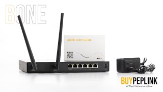 Peplink B One Unboxing HighSpeed WiFi 6 Router with Dual WANs [upl. by Timms90]