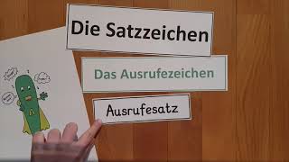 Satzarten und Satzzeichen [upl. by Hesketh]