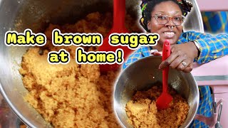 Homesteading Tip Make Your Own Brown Sugar [upl. by Rapsag]