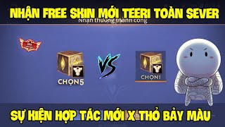 Liên Quân  Nhận FREE Skin Mới Teeri Siêu Đẹp  Hé Lộ Sự Kiện Hợp Tác Mới Cùng Với Thỏ Bảy Màu [upl. by Yblok]