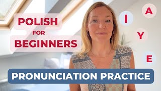 Pronunciation practice in Polish  Vowel sounds [upl. by Salmon]