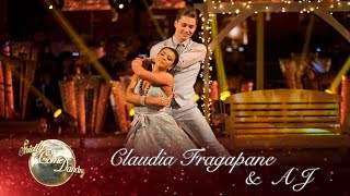 Claudia Fragapane amp AJ Viennese Waltz to Breakaway by Kelly Clarkson  Strictly Come Dancing 2016 [upl. by Ruomyes112]