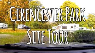 Cirencester Park Caravan Club Site Tour [upl. by Younglove]