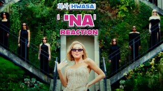 화사 HWASA  NA REACTION [upl. by Sabino]