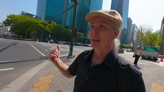 Korean Pronunciation Tips while Walking Through Gangnam [upl. by Ellimaj]