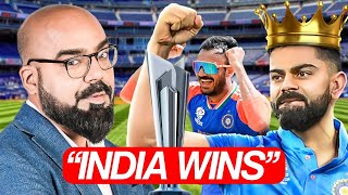 India Wins  ICC T20 World Cup 2024 Final  Junaid Akram [upl. by Horick954]