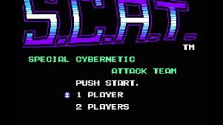 SCAT  Special Cybernetic Attack Team NES Music  Stage 01 [upl. by Nerhe]