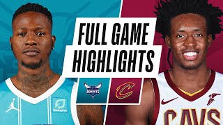 HORNETS at CAVALIERS  FULL GAME HIGHLIGHTS  December 23 2020 [upl. by Stuckey]