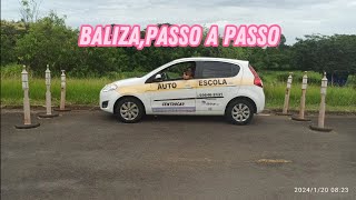 Baliza de Carro passo a passo auladecarro cnh autoescola [upl. by Mindi752]