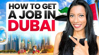 How To Get A Job In Dubai In 2024  Top 10 Websites  Insider Tips amp Strategies  Nidhi Nagori [upl. by Varipapa38]