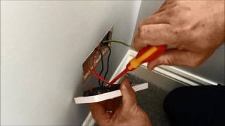 How to Change an Electrical Socket  UK [upl. by Eckhardt]