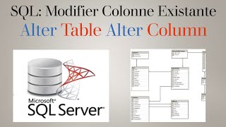 Comment Modifier une colonne dans une table SQL  SQL Server 06 [upl. by Ettegdirb513]