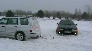 Subaru Forester help to BMW [upl. by Enilegnave]