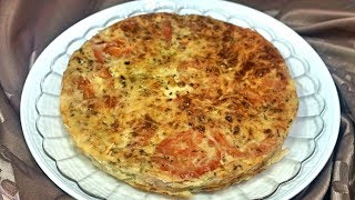 Recette de Quiche sans pâte  كيش بدون عجين بالطون و الخضر بمذاق رائع [upl. by Clapper]