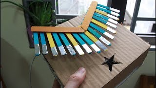 Crea una kalimba elettrica  Strumento musicale faidate [upl. by Assennev]