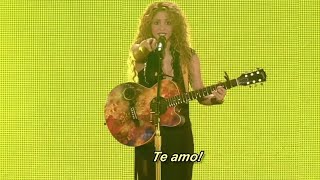 Shakira  Amarillo Live El Dorado World Tour Legendado [upl. by Peale]