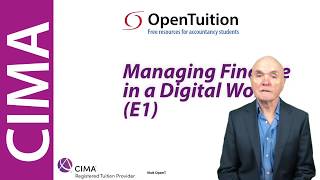 Introduction to the CIMA E1 Operational Level Exam and Lectures [upl. by Adnuahs633]