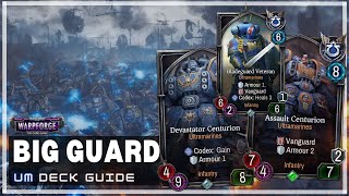 Big Guard Calgar Deck Guide  Warhammer 40000 WARPFORGE [upl. by Kathy]