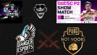 DANGER ESPORTS vs NOT NOOBS toqnashuvi SHOW MATCH [upl. by Godred]