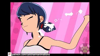 Miraculous Ladybug Marinette Transformation 2d Animation [upl. by Burwell245]