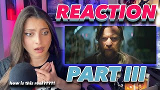 OBIWAN KENOBI PART III  REACTION 🔥 [upl. by Leahcim383]