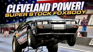 351 Cleveland Super Stock Foxbody Mustang goes WheelsUp [upl. by Notlok55]