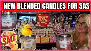 NEW BLENDED CANDLES FOR SAS PREVIEW at Bath amp Body Works [upl. by Annavahs]