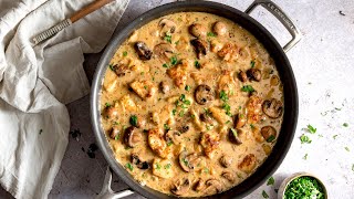 Make The PERFECT Creamy Chicken Casserole in Just One Pan [upl. by Getraer355]